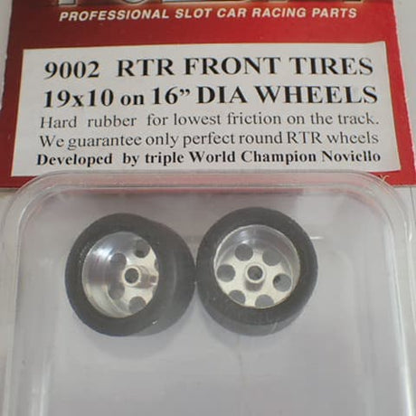 NSR RTR FRONT TIRES 19 X 10 ON 16" DIA WHEELS (2 PCS)