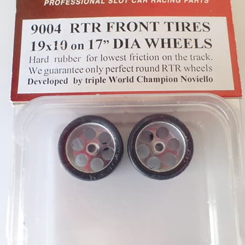 NSR RTR FRONT TIRES 19 X 10 ON 17" DIA WHEELS (2 PCS)