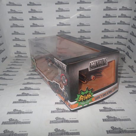 Jada Toys 98259 - 1/24 Scale - Batman Classic TV Series - Batmobile & Batman Diecast Model Replica