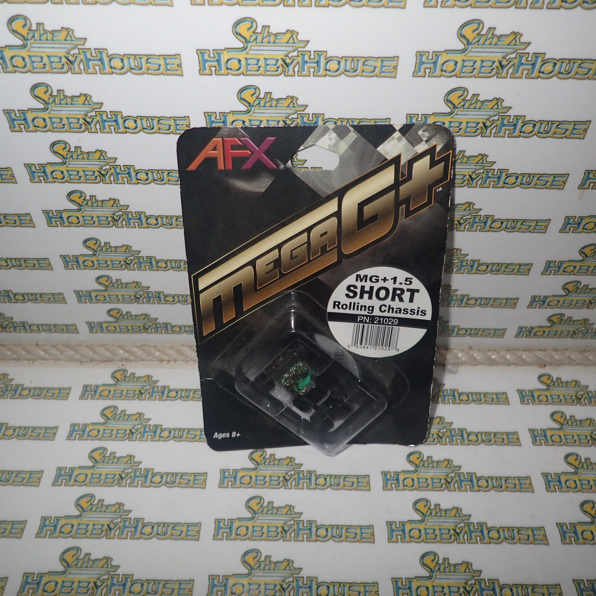 AFX 21029 - 1/64 Scale - Mega G+ Series Rolling Chassis - Short for Slot Car