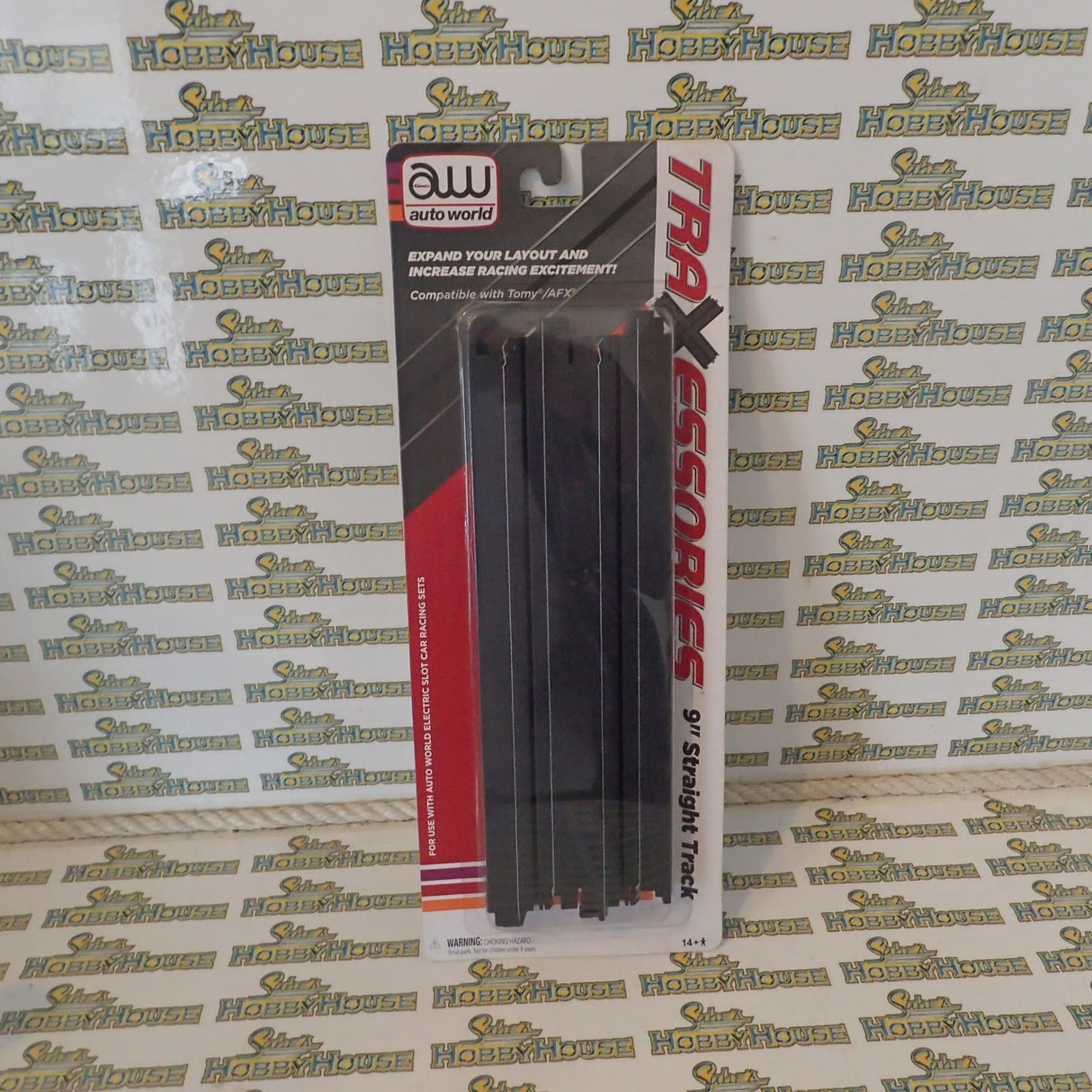 Auto World 00172 9'' Straight track Compatible with Tomy & AFX