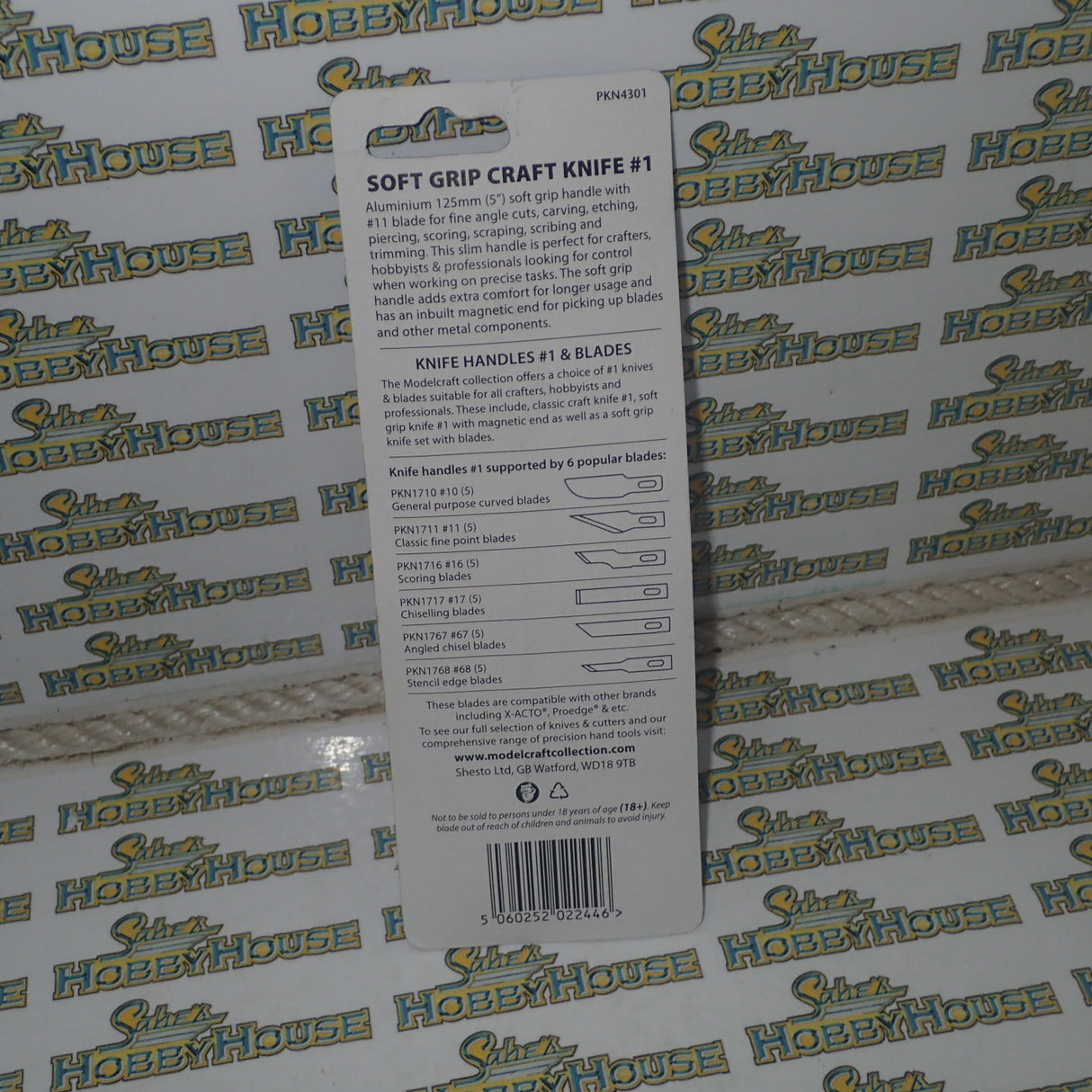 The Model Craft Collection #PKN4301 - Soft grip Craft Knife #1