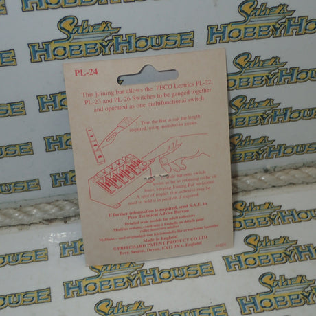 PECO #PL-24 - HO/00 Scale - N Scale - Joining Bar for Multiple Switching
