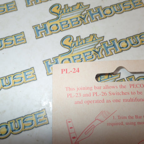 PECO #PL-24 - HO/00 Scale - N Scale - Joining Bar for Multiple Switching