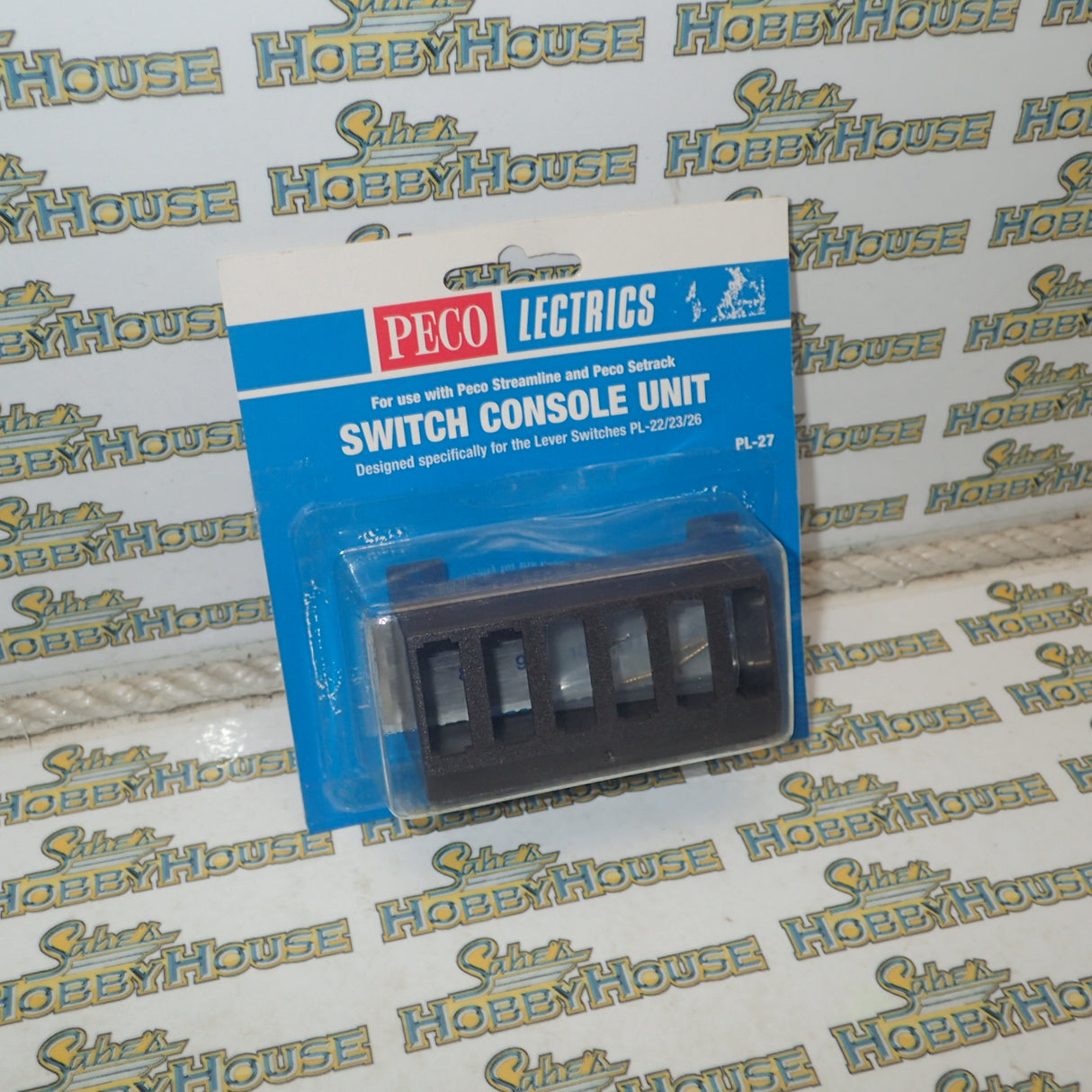 PECO #PL-27 - HO/00 Scale - N Scale - Switch Console Unit