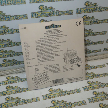 PECO #PL-27 - HO/00 Scale - N Scale - Switch Console Unit