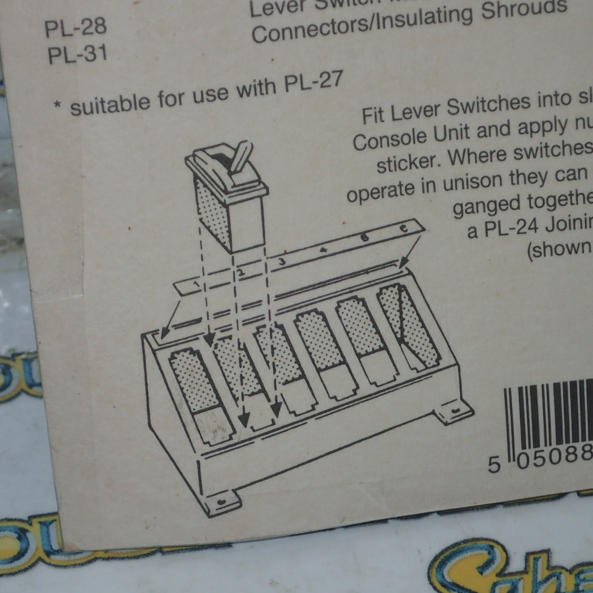 PECO #PL-27 - HO/00 Scale - N Scale - Switch Console Unit