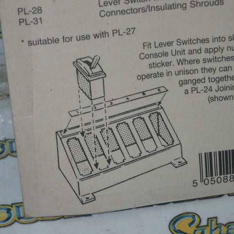 PECO #PL-27 - HO/00 Scale - N Scale - Switch Console Unit