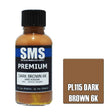 The Scale Modellers Supply - PL115 Premium DARK BROWN Acrylic Lacquer 30ml Bottle