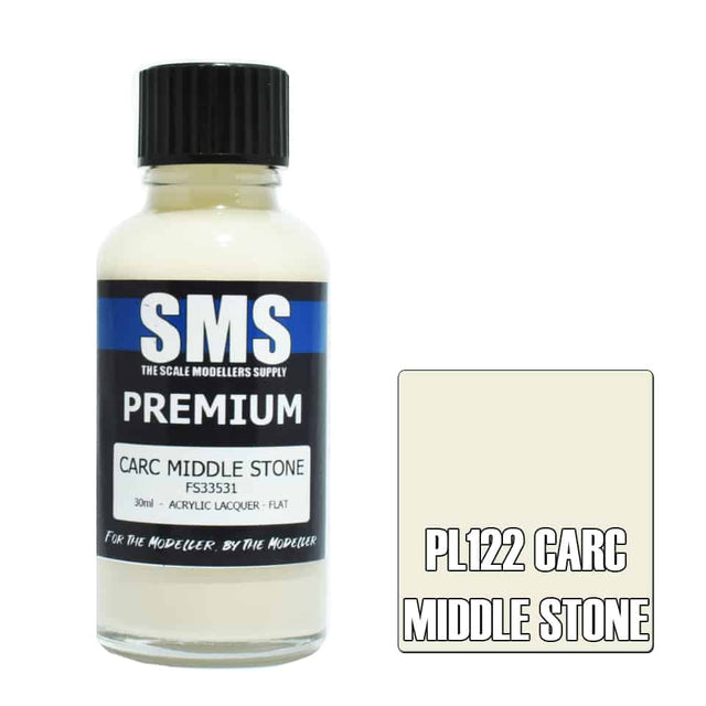 The Scale Modellers Supply - PL122 Premium CARC MIDDLE STONE Acrylic Lacquer 30ml Bottle