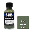 The Scale Modellers Supply - PL142 Premium BRITISH SLATE Acrylic Lacquer 30ml Bottle