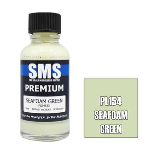 The Scale Modellers Supply - PL154 Premium SEAFOAM GREEN Acrylic Lacquer 30ml Bottle
