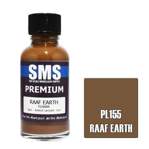 The Scale Modellers Supply - PL155 Premium RAAF EARTH Acrylic Lacquer 30ml Bottle
