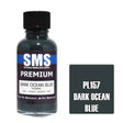 The Scale Modellers Supply - PL157 Premium DARK OCEAN BLUE Acrylic Lacquer 30ml Bottle
