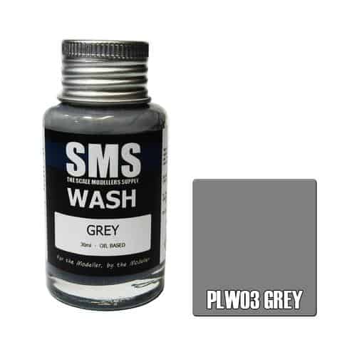 The Scale Modellers Supply - PLW04 - WASH DARK BROWN 30ML BOTTLE