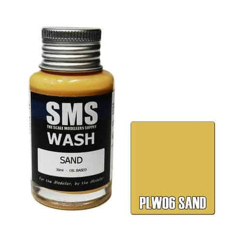 The Scale Modellers Supply - PLW06 - WASH SAND 30ML BOTTLE