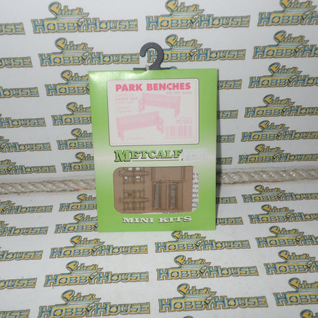 Metcalfe PO503 - HO/00 Scale - PO503 Park Benches Card Kit