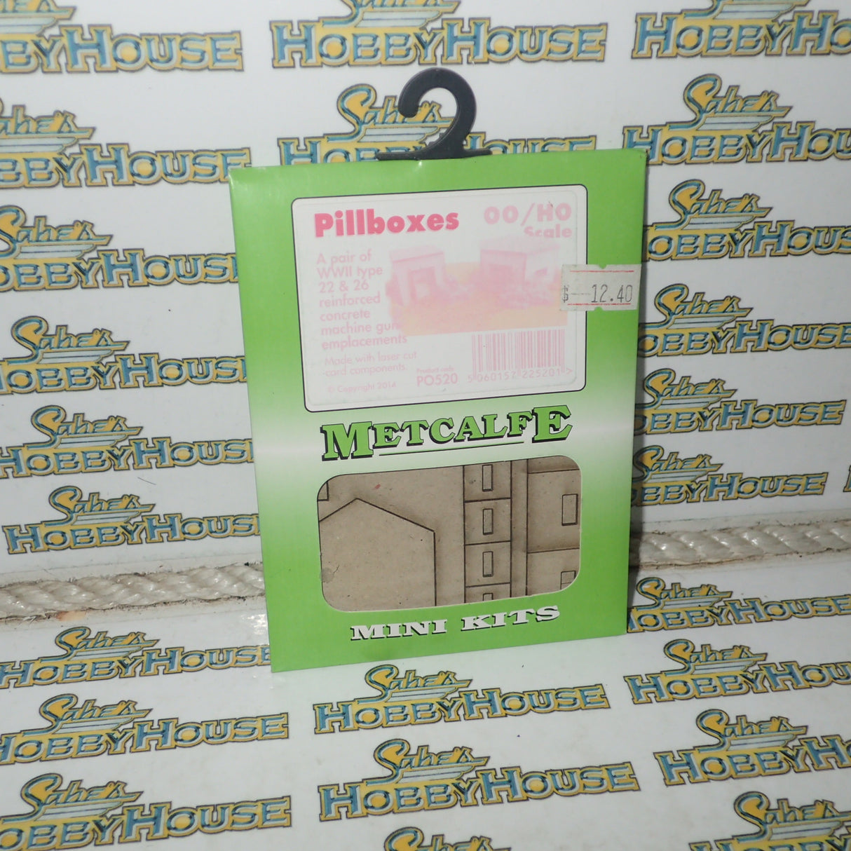 Metcalfe PO520 – HO/00 Scale Pillboxes Card Kit