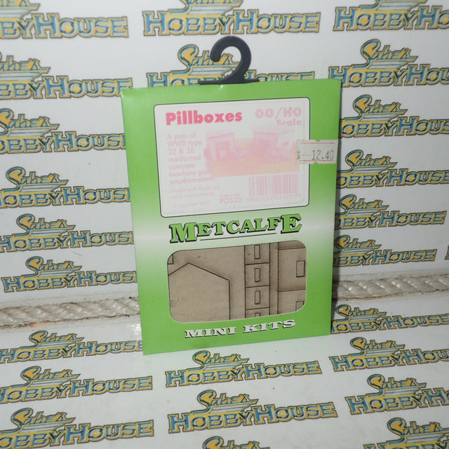 Metcalfe PO520 – HO/00 Scale Pillboxes Card Kit