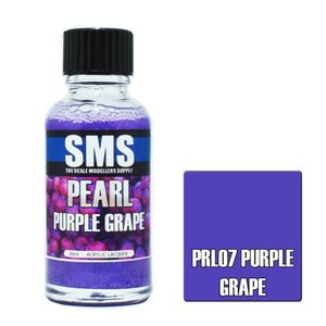 The Scale Modellers Supply - PURPLE PEARL COLOUR SET Acrylic Lacquer 4x 30ml Bottles Set #SET16