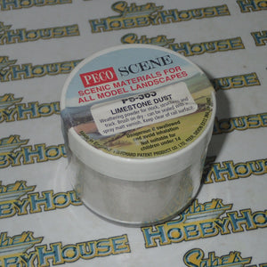 PECO Scene - PS-363 Limestone Dust Weathering Powder