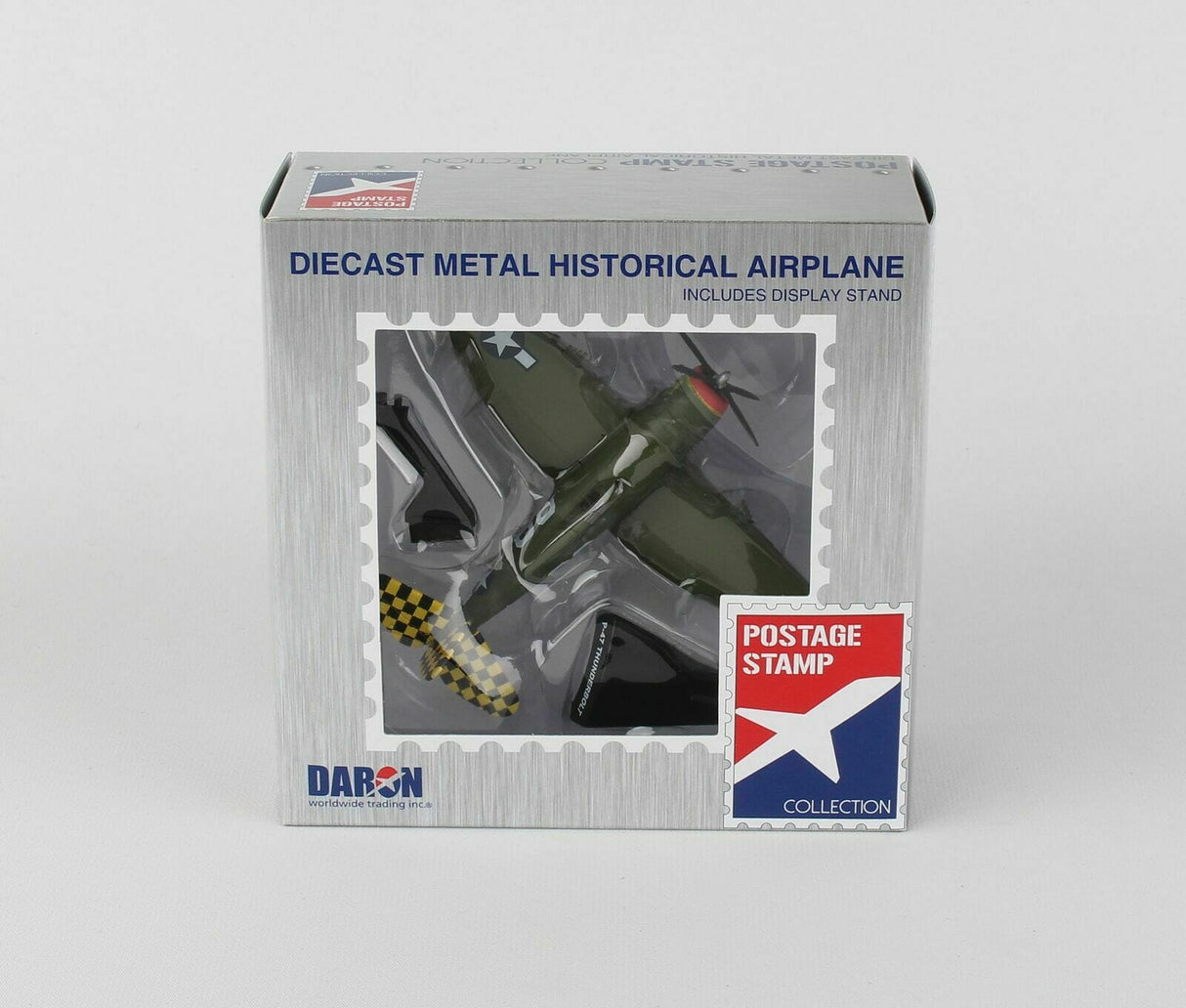 Postage Stamp - 1/100 Scale - PS53592 - P-47 Thunderbolt "Big Stud" Diecast Scale Model Replica