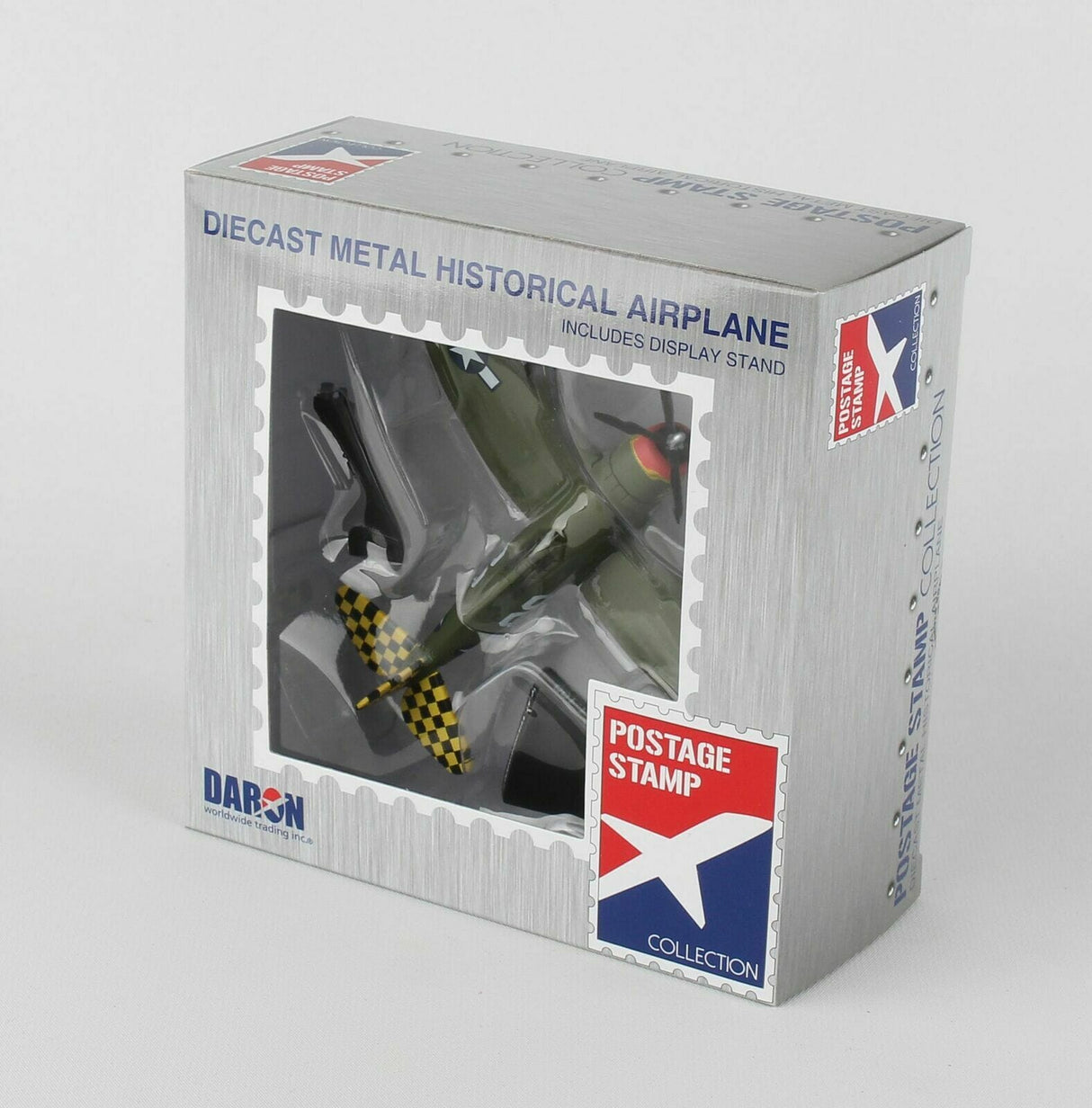 Postage Stamp - 1/100 Scale - PS53592 - P-47 Thunderbolt "Big Stud" Diecast Scale Model Replica