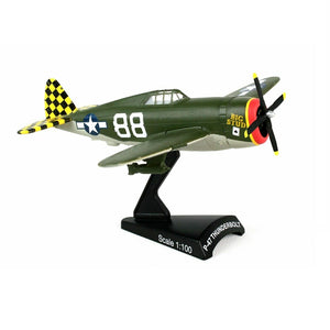 Postage Stamp - 1/100 Scale - PS53592 - P-47 Thunderbolt "Big Stud" Diecast Scale Model Replica