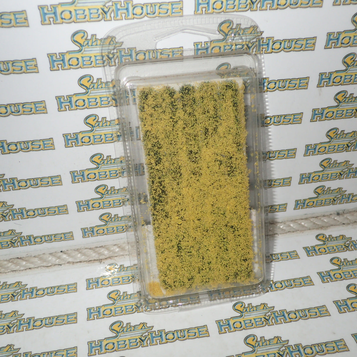 Peco Scene PSG-21 - 4mm Self-Adhesive Daffodil Tuft Strips Pack of 10