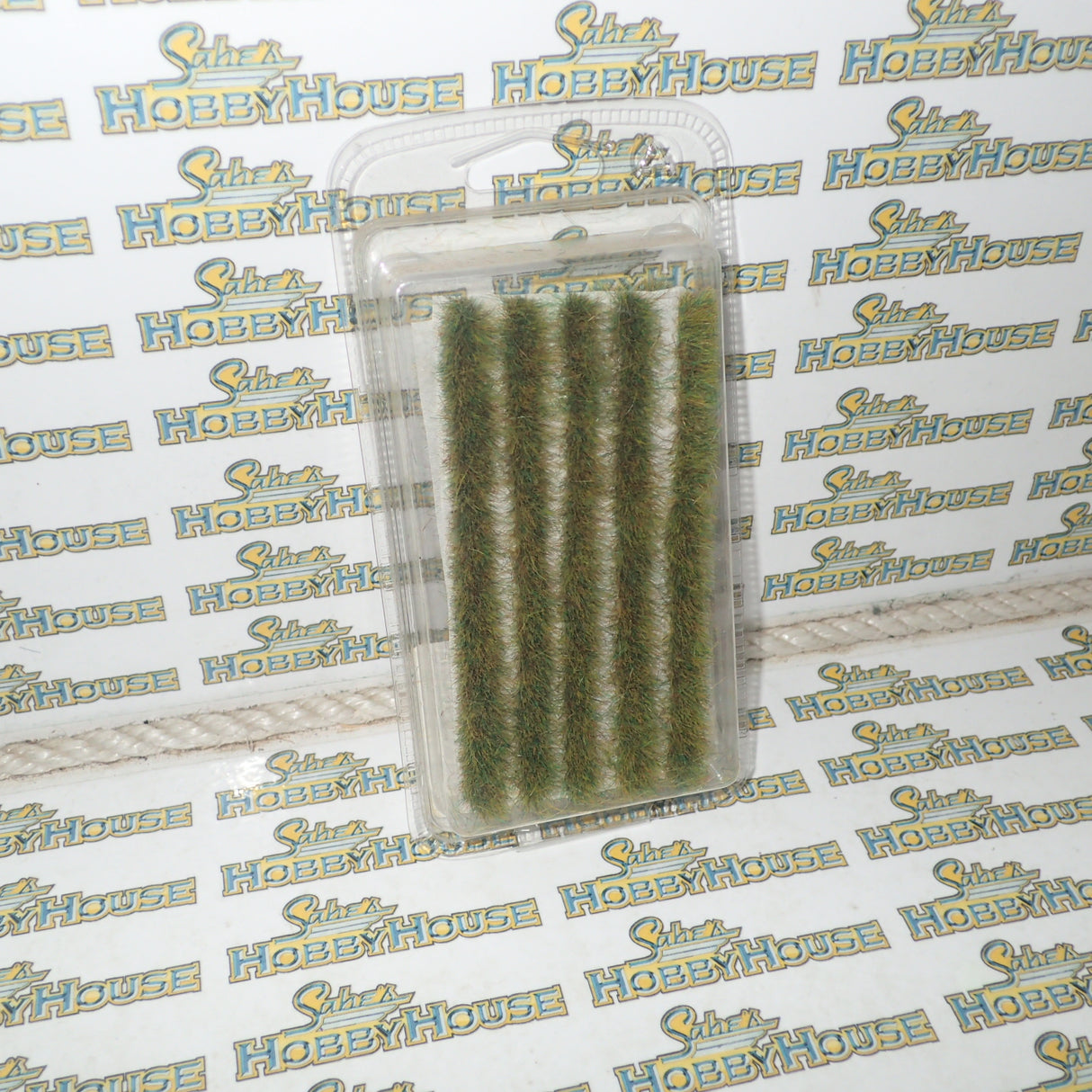 Peco Scene PSG-48 - 10mm Self-Adhesive Water Meadow Tuft Strips Pack of 10