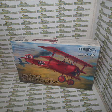 Meng Models – 1:32 Scale - QS-002s Fokker Dr.I Triplane "Red Baron" Plastic Model Kit