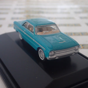 Road Ragers Precision R.022 Scale Models – 1:87/HO 1964 XM Coupe Tourquoise Mist