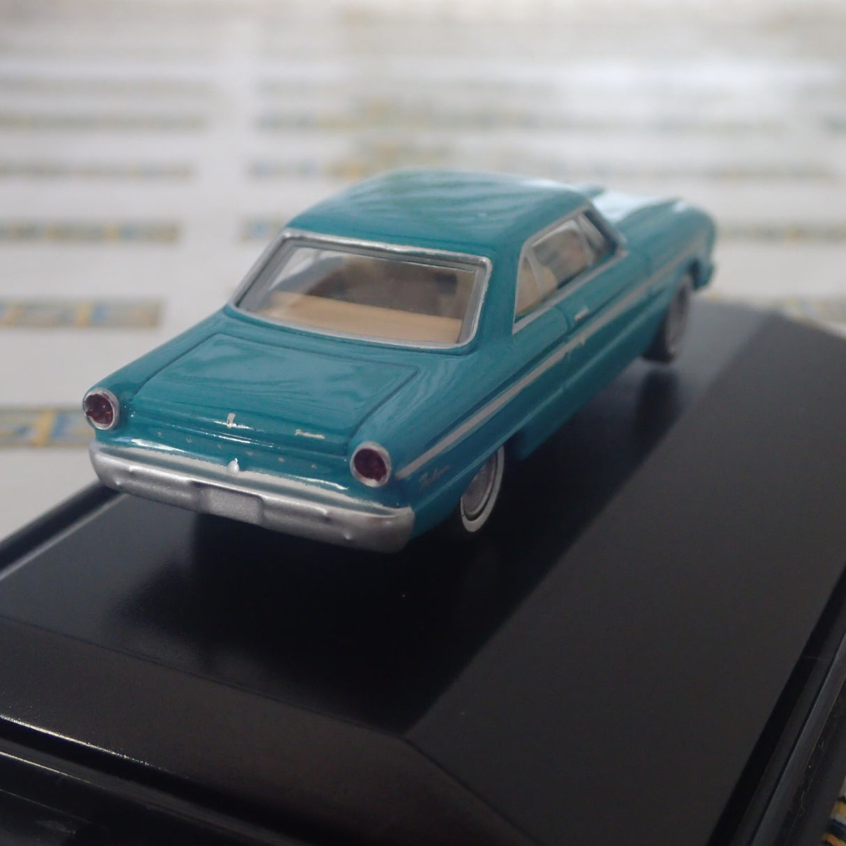 Road Ragers Precision R.022 Scale Models – 1:87/HO 1964 XM Coupe Tourquoise Mist