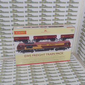Hornby R3399 - OO EWS Freight Train Pack Ltd Edition of 1000 DCC READY