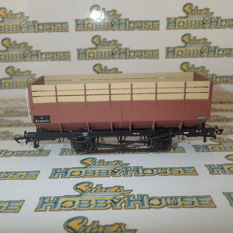 Hornby - HO/00 Scale R6733A - BR (exLMS) 20 Ton Coke Hopper Wagon 'B 448673' Rolling Stock