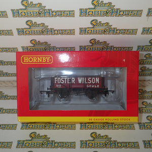 Hornby - HO/00 Scale - 5 Plank Wagon 'Foster Wilson" Rolling Stock