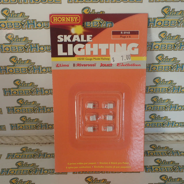 Hornby R8948 OO Scale - SkaleLighting Plugs x 6