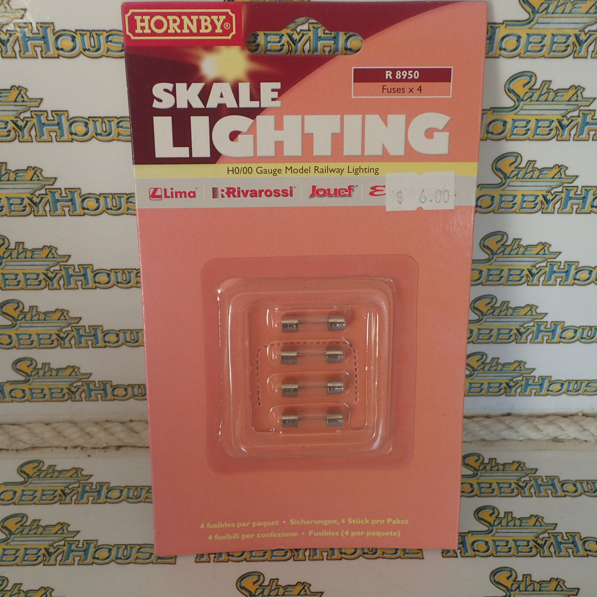 Hornby R8950 OO Scale - SkaleLighting Fuses x 4