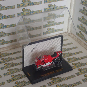 IXO Models RAB085 - 1/24 Scale - Ducati Desmodeci #65 L.Capirossi Superbike World Champion 2001 Scale Model Replica