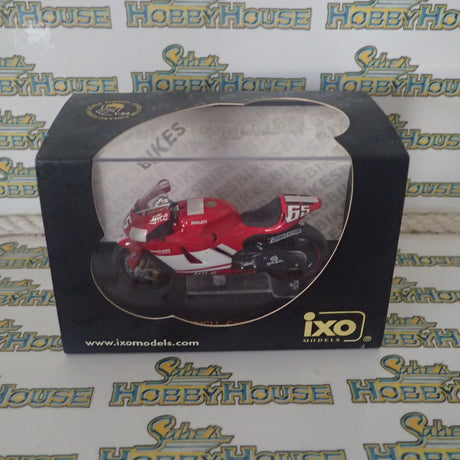 IXO Models RAB1065 - 1/24 Scale Ducati Desmosedici #65 L.Capirossi MotoGP 2005 Scale Model Replica