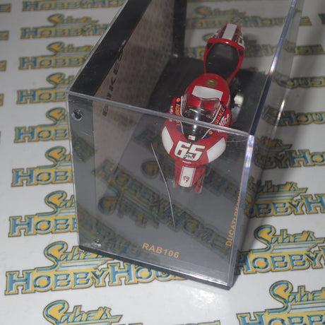 IXO Models RAB106 - 1/24 Scale Ducati Desmosedici #65 L.Capirossi MotoGP 2005 Scale Model Replica