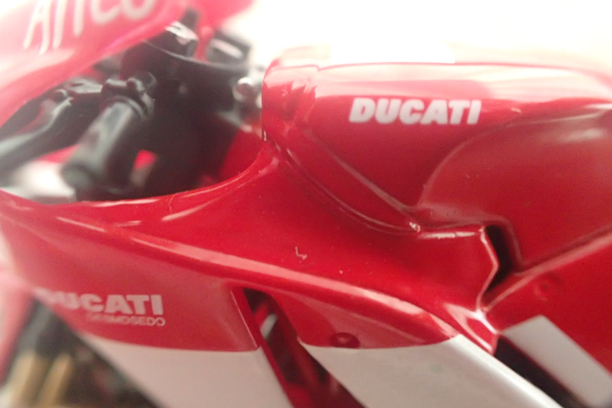 IXO Models RAB1065 - 1/24 Scale Ducati Desmosedici #65 L.Capirossi MotoGP 2005 Scale Model Replica