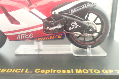 IXO Models RAB1065 - 1/24 Scale Ducati Desmosedici #65 L.Capirossi MotoGP 2005 Scale Model Replica