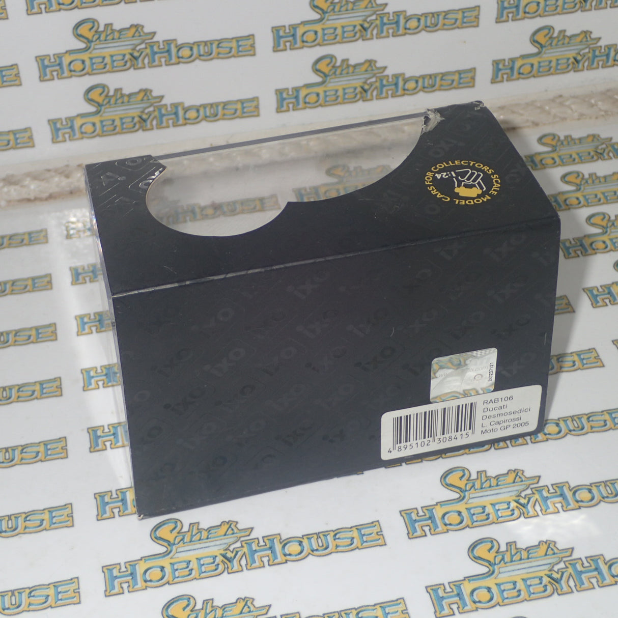 IXO Models RAB106 - 1/24 Scale Ducati Desmosedici #65 L.Capirossi MotoGP 2005 Scale Model Replica