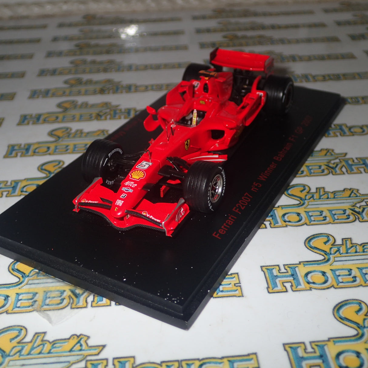 Red Line Models RL141 - 1/43 Scale - Ferrari F2007 #5 Felipe Massa Winner Bahrain F1 GP 2007 Scale Model Replica
