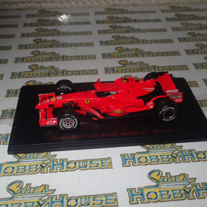 Red Line Models RL141 - 1/43 Scale - Ferrari F2007 #5 Felipe Massa Winner Bahrain F1 GP 2007 Scale Model Replica