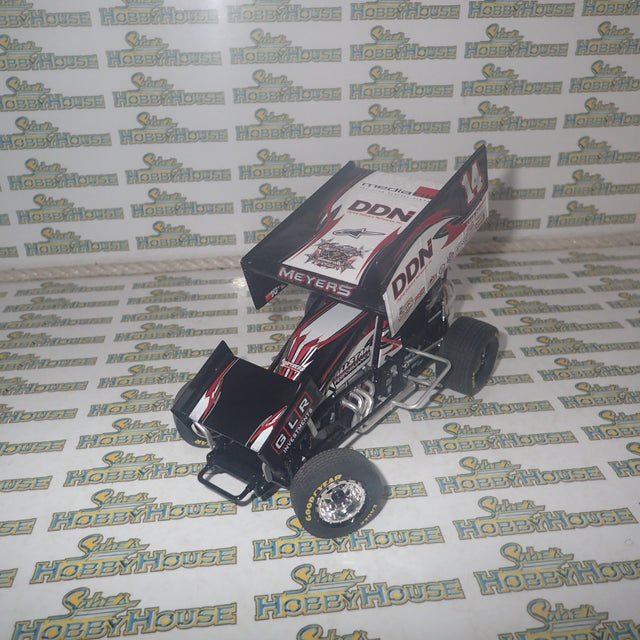 R&R Sprint Cars RR181114 - 1/18 Scale Jason Meyers - Back 2 Back Champion 2011