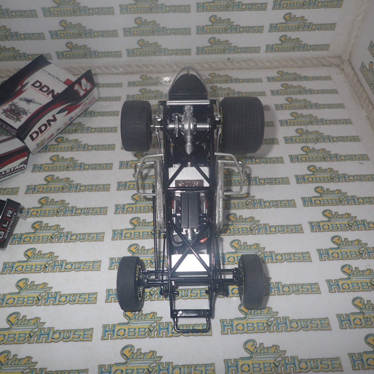 R&R Sprint Cars RR181114 - 1/18 Scale Jason Meyers - Back 2 Back Champion 2011