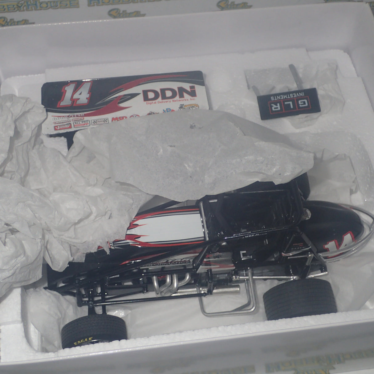 R&R Sprint Cars RR181114 - 1/18 Scale Jason Meyers - Back 2 Back Champion 2011