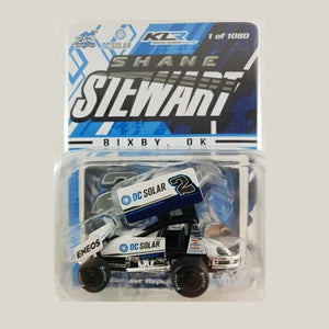 R & R Sprint Cars RR641807 - 1/64 Scale Shane Stewart DC Solar / KLR Sprint Car Diecast Scale Model Replica